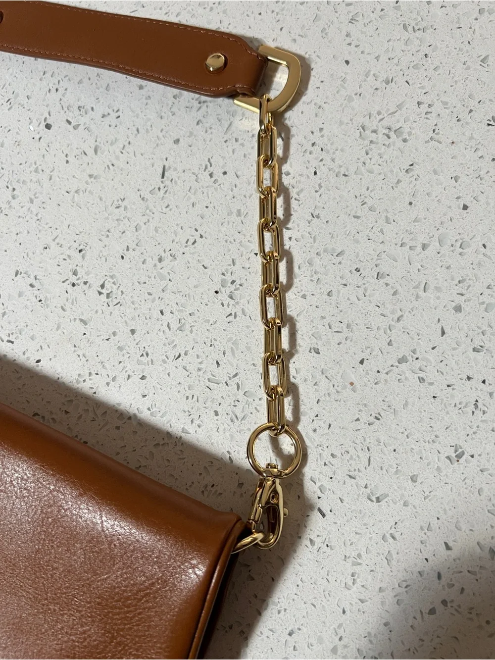 Tory Burch Reva Leather Shoulder Bag
